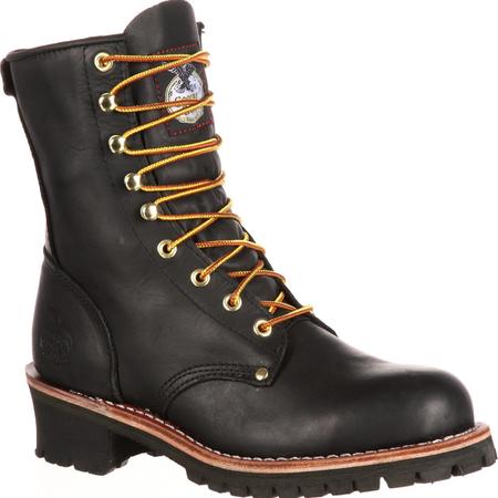 GEORGIA BOOT Logger Work Boot, 11W G8120